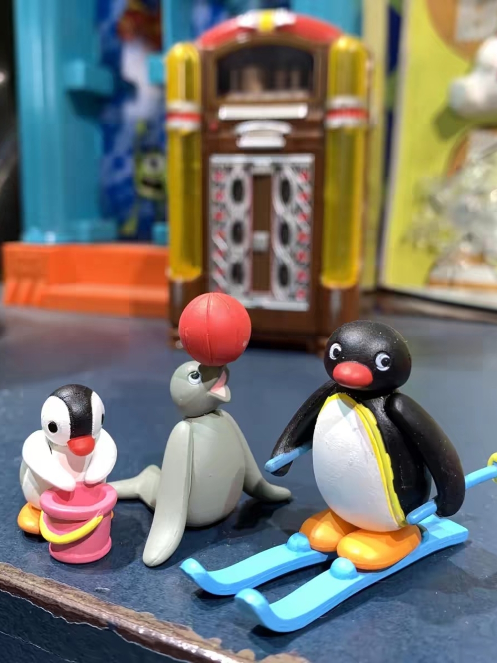 Pingu Pinga Robby Figurine Set